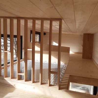 tiny house pierre mezzanine