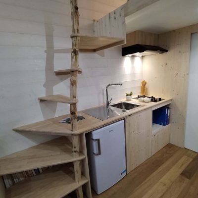 tiny house joris escalier