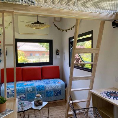 tiny house Laurence salon