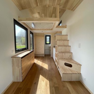 tiny house escalier