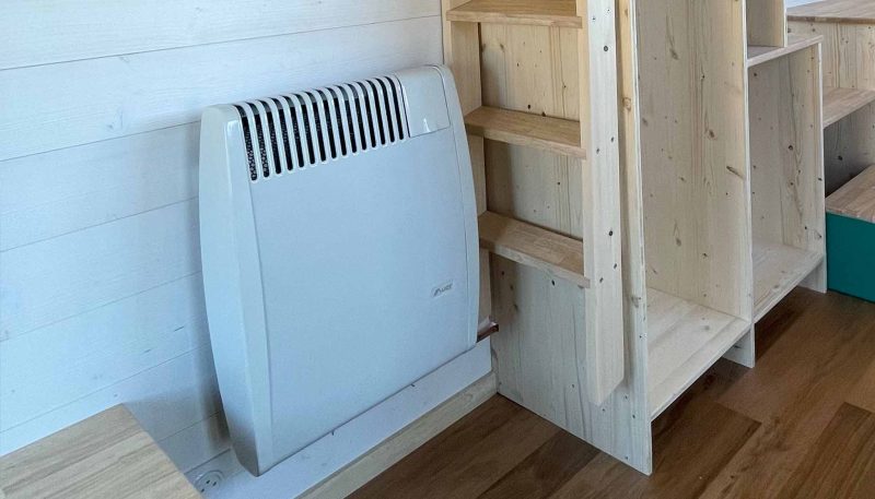 Tiny House - radiateur gaz