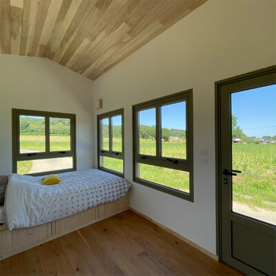 mini maison fenetres