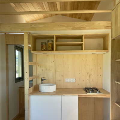 tiny house cuisine équipée