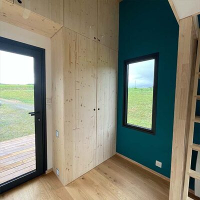 tiny house rangement dressing