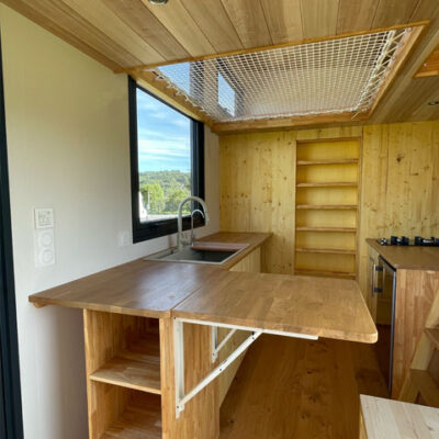 mini maison bois plan