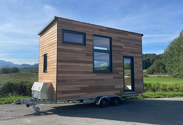 mini maison bois