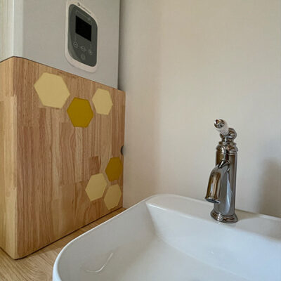 mini maison salle de bain